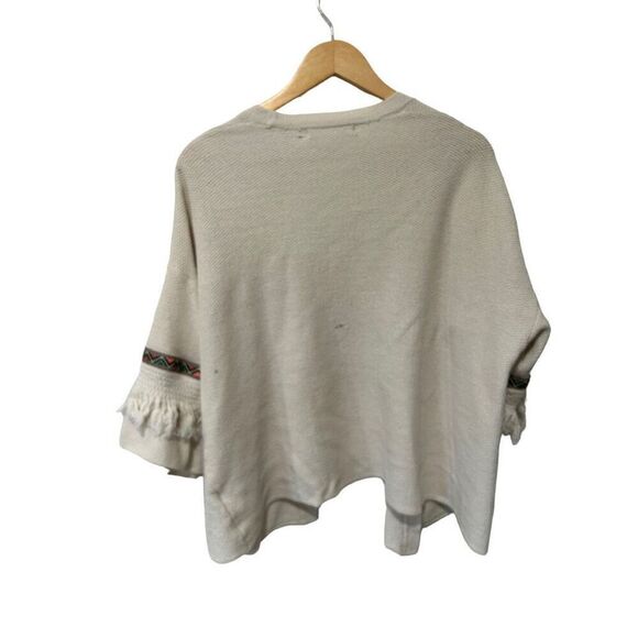 Coachella Official H&M Collab Festival Open Knit Western Fringe Hippie Open Fron - Picture 7 of 15